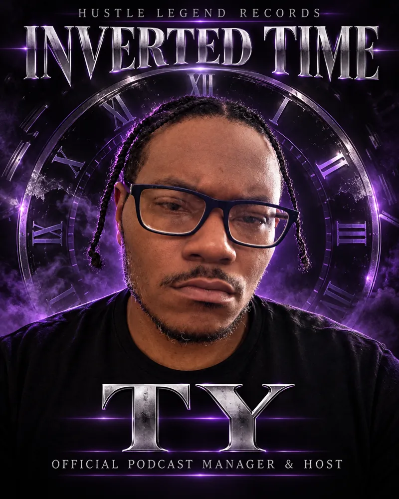 NFT — No Filter Ty, official Podcast Manager and Host of INVERTED TIME